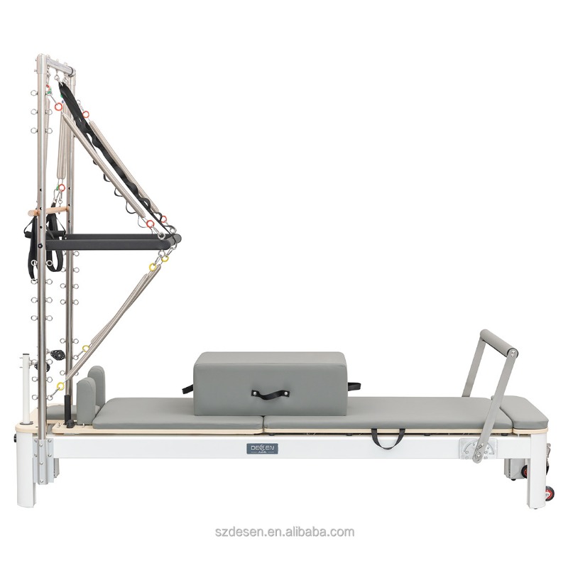Pilates Yoga Hot - YTYIN F6001-S800-B Gorąca Sprzedaż Wielofunkcyjny Reformer