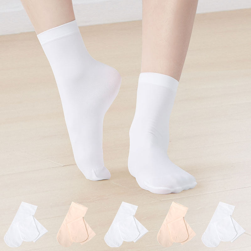 Pilates Yoga Grip Socks - Dziewczęce kobiety skarpetki baletowe profesjonalne skarpetki