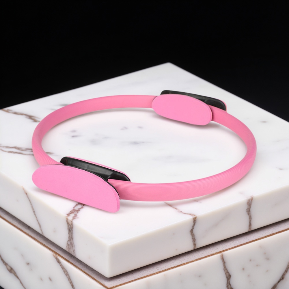 Pilates Yoga Resistance Ring - Pierścień do pilatesu z antypoślizgowymi uchwytami,