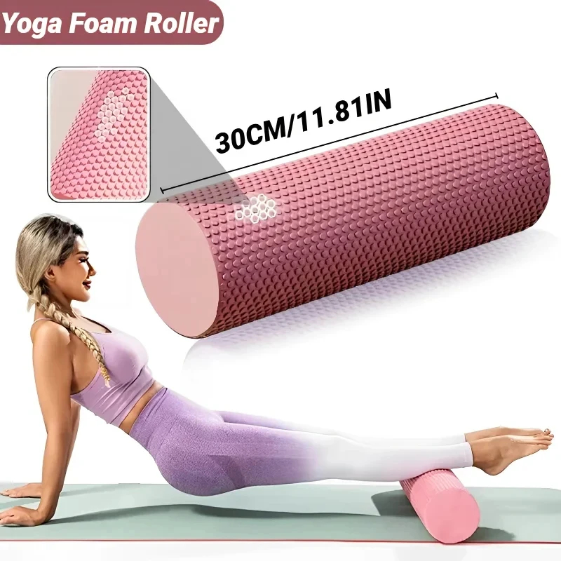 Pilates X Yoga - Sześciokątny wałek do jogi z pianki