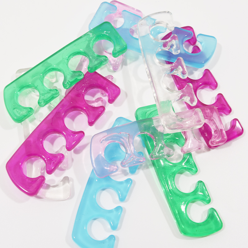 Toe Separator Silicon - 2 szt. Miękkiego silikonu Separator palców