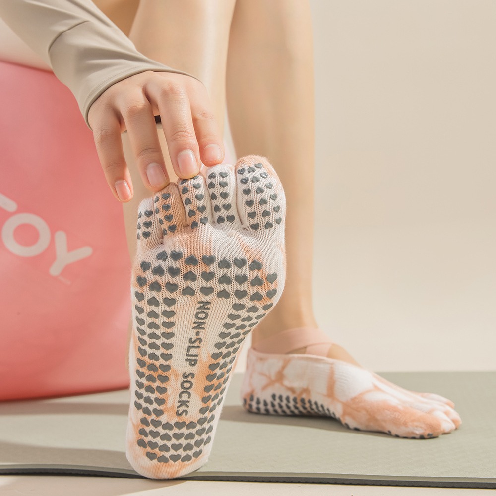 Damskie skarpety z pięcioma pa – Pilates Yoga Grip Socks recenzja i cena