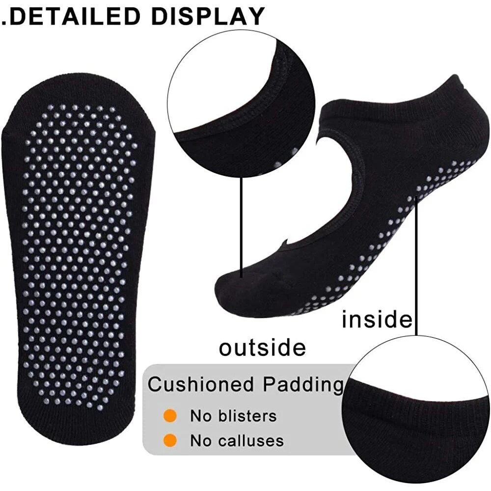 Wysokiej jakości damskie skarp – Pilates Yoga Grip Socks recenzja i cena