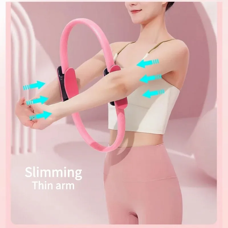 Pierścień do pilatesu, domowy  – Pilates Yoga Resistance Ring recenzja i cena