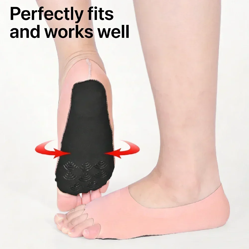 1 Para Skarpet Bez Palców do J – Pilates Yoga Grip Socks recenzja i cena