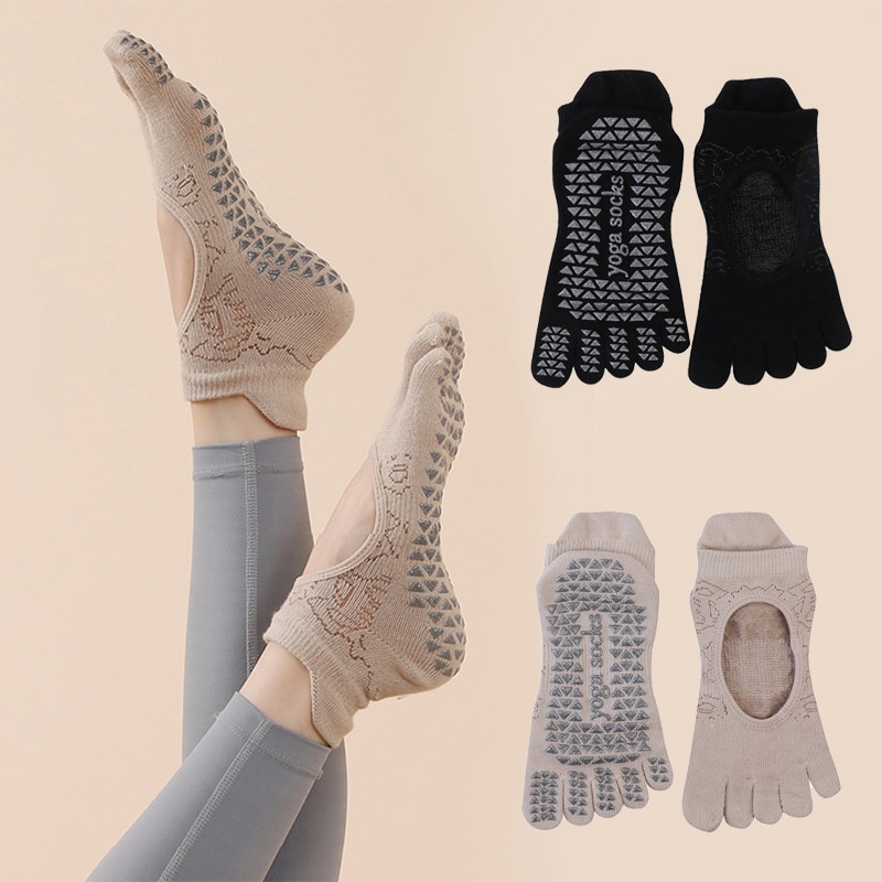 Skarpetki z palcami do jogi wy – Pilates Yoga Grip Socks recenzja i cena