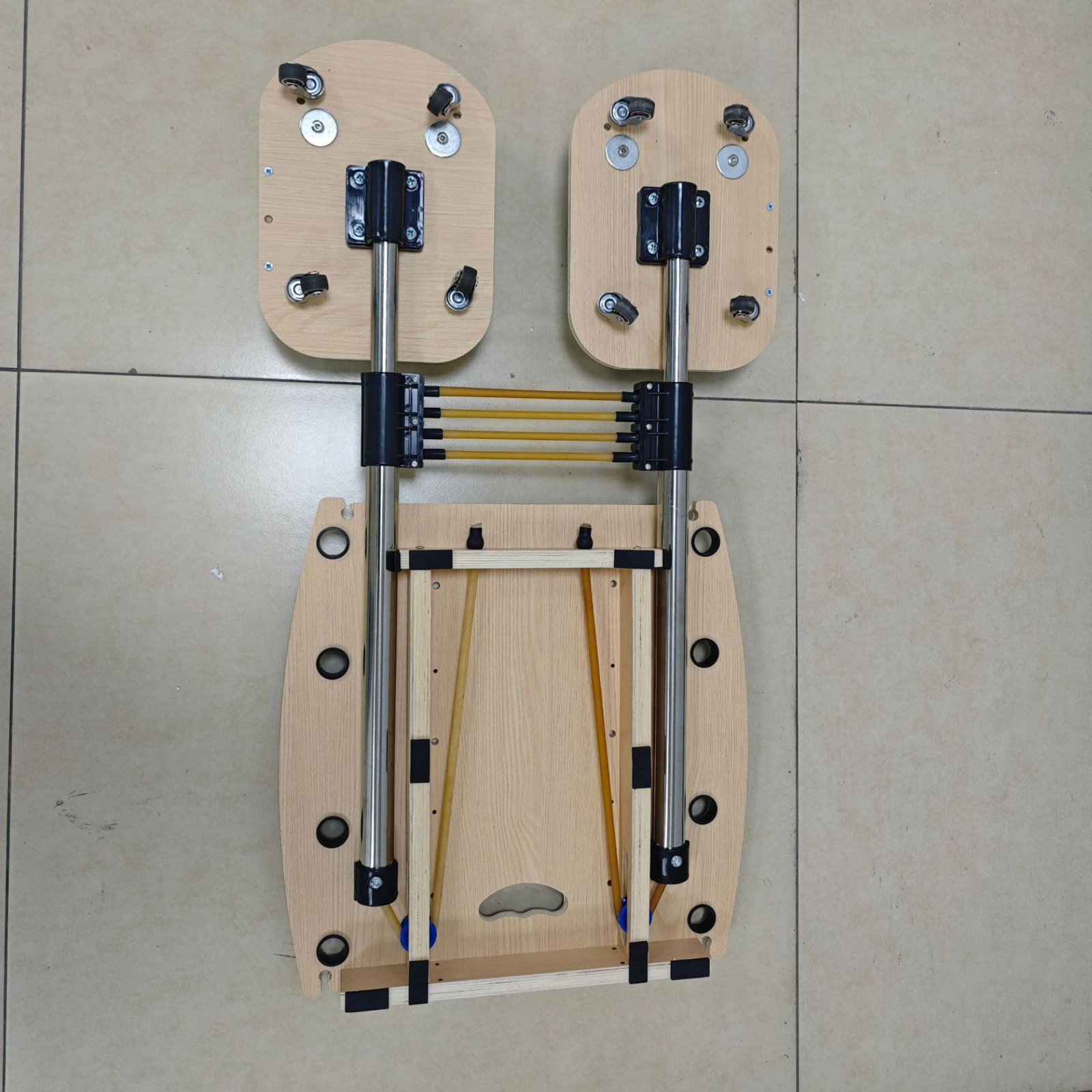 Domowy Reformer Pilates z 6 Sp – Pilates Reformer Spring recenzja i cena
