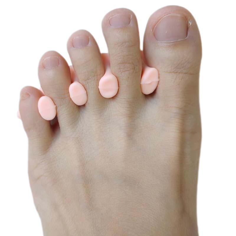 2 sztuki = 1 para żelowych pal – Toe Separator Silicon recenzja i cena