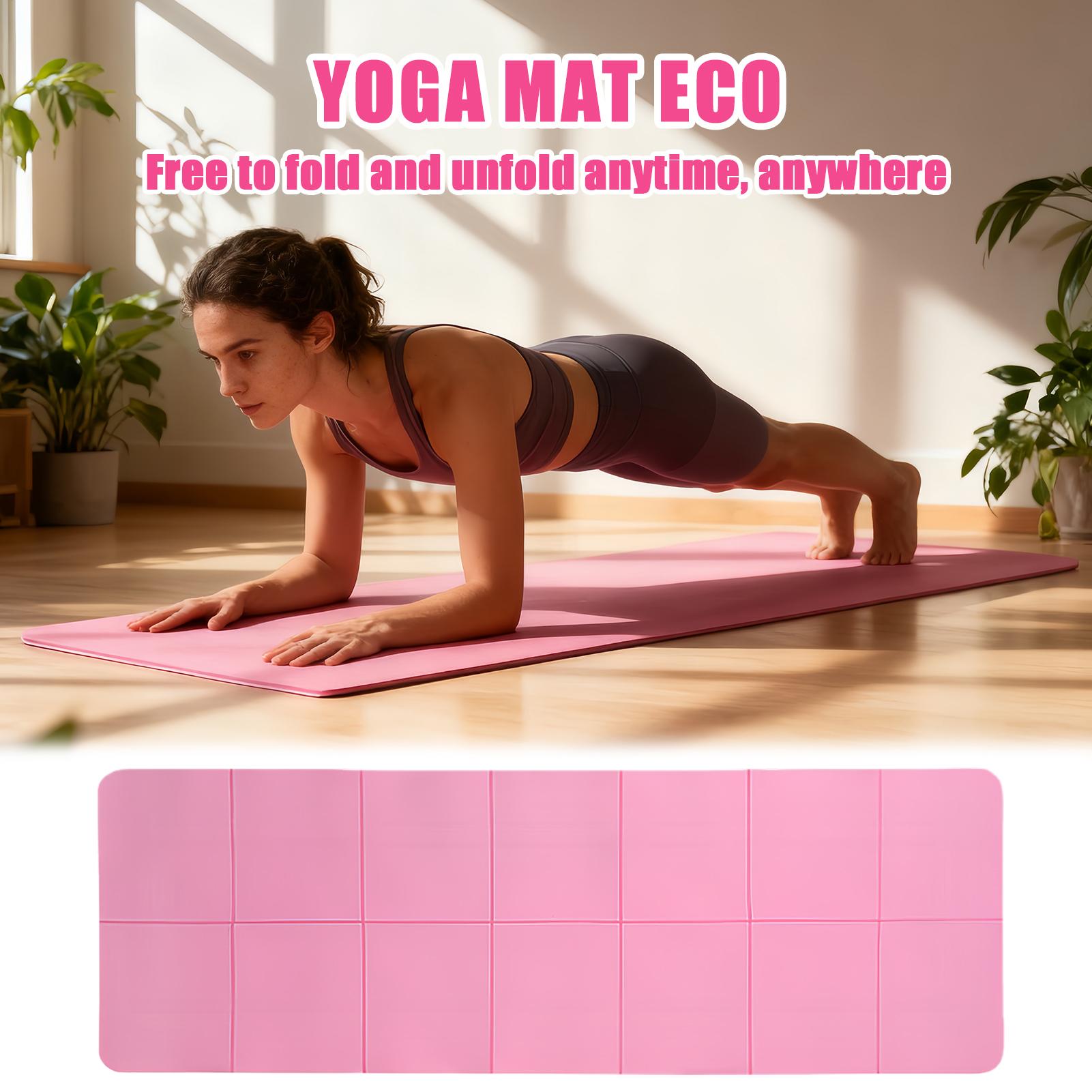 Składana Mata do Jogi 183 x 61 – Pilates X Yoga recenzja i cena