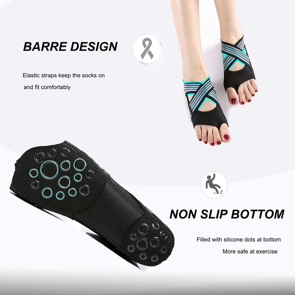 1 para damskich antypoślizgowy – Pilates Yoga Grip Socks recenzja i cena