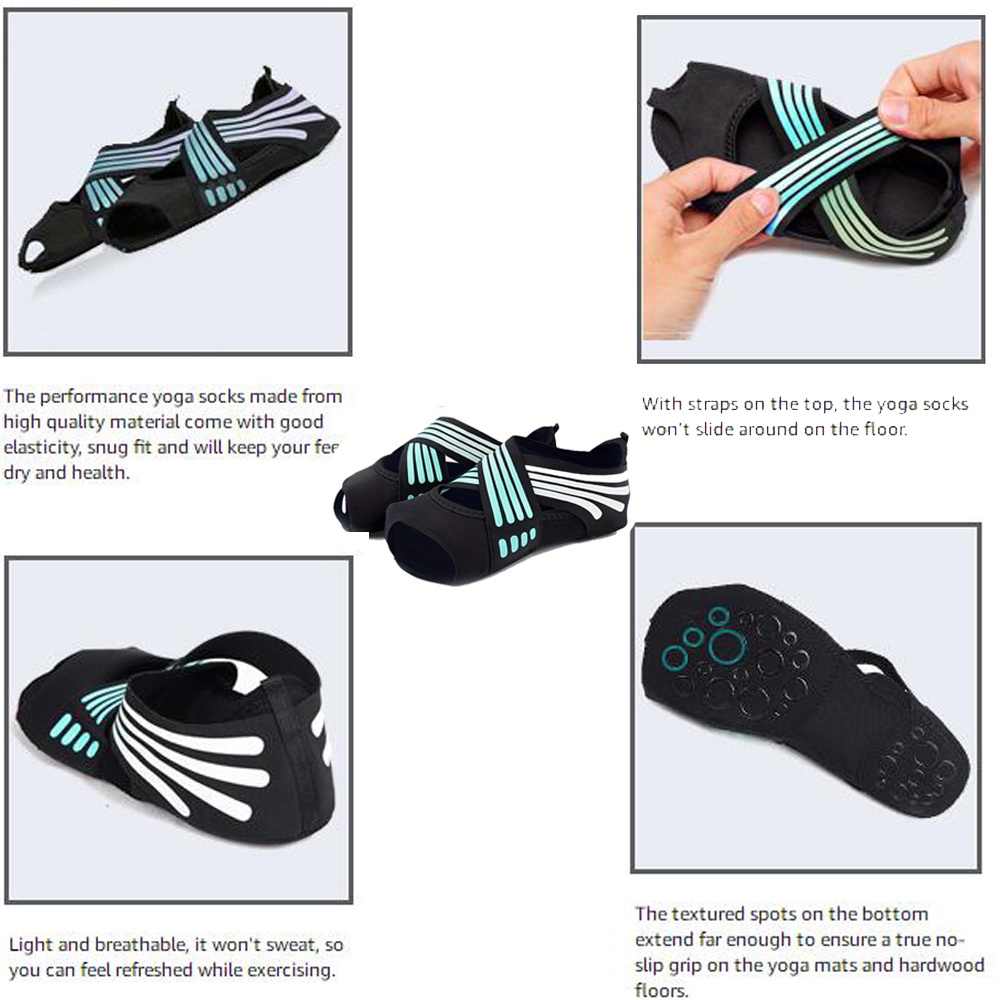 1 para damskich antypoślizgowy – Pilates Yoga Grip Socks recenzja i cena