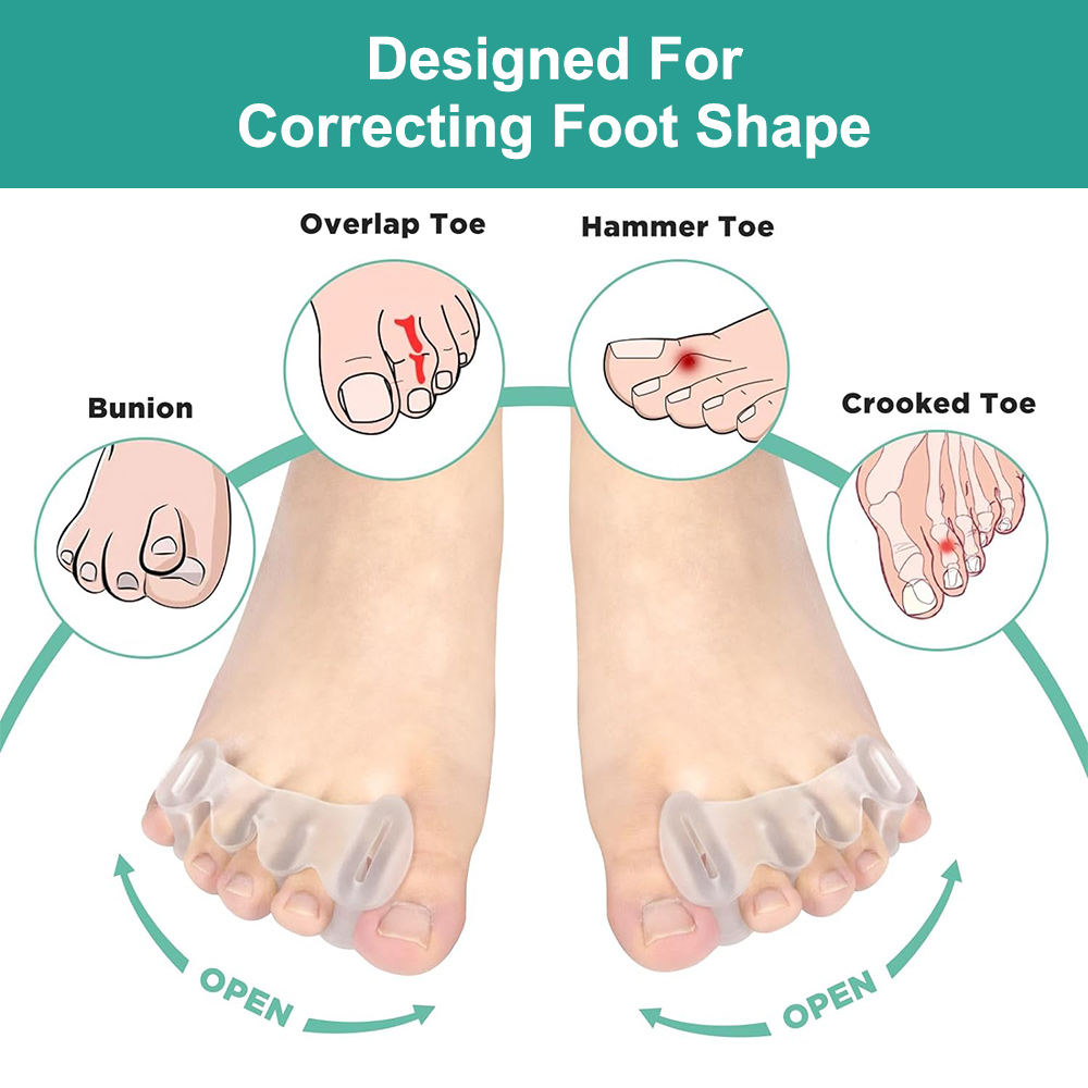 1 para żelowy twardy silikonow – Toe Separator Silicon recenzja i cena