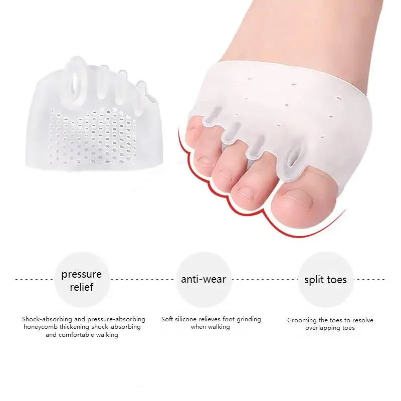 Pięciootworowe wkładki metatar – Toe Separator Silicon recenzja i cena