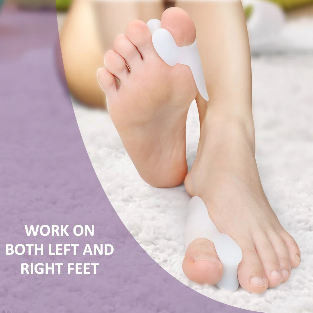 2/4/8 szt. Żelowe separatory p – Toe Separator Silicon recenzja i cena