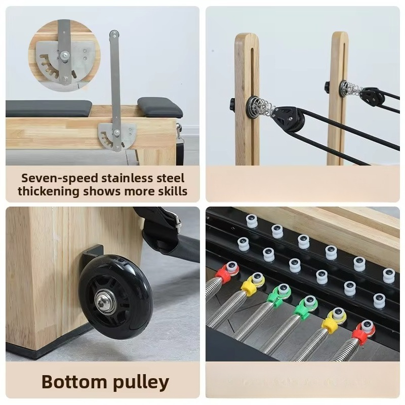 Wysokiej jakości łóżko do pila – Pilates Reformer Spring recenzja i cena