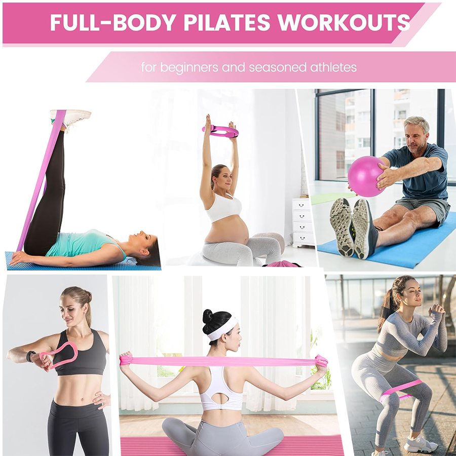 Personalizowany ZESTAW do Ćwic – Pilates Yoga Resistance Ring recenzja i cena