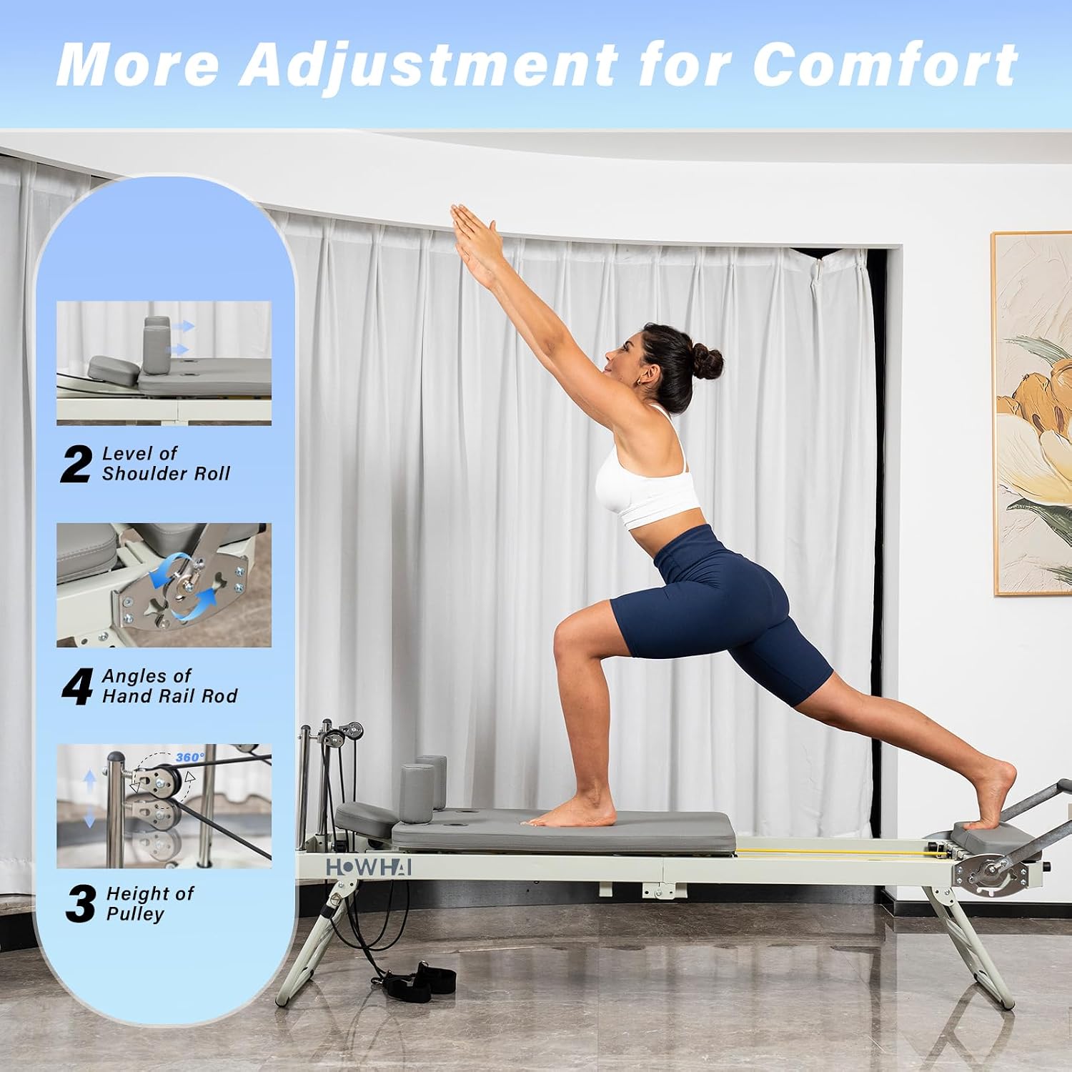 Reformer do pilatesu, składana – Pilates Reformer Spring recenzja i cena