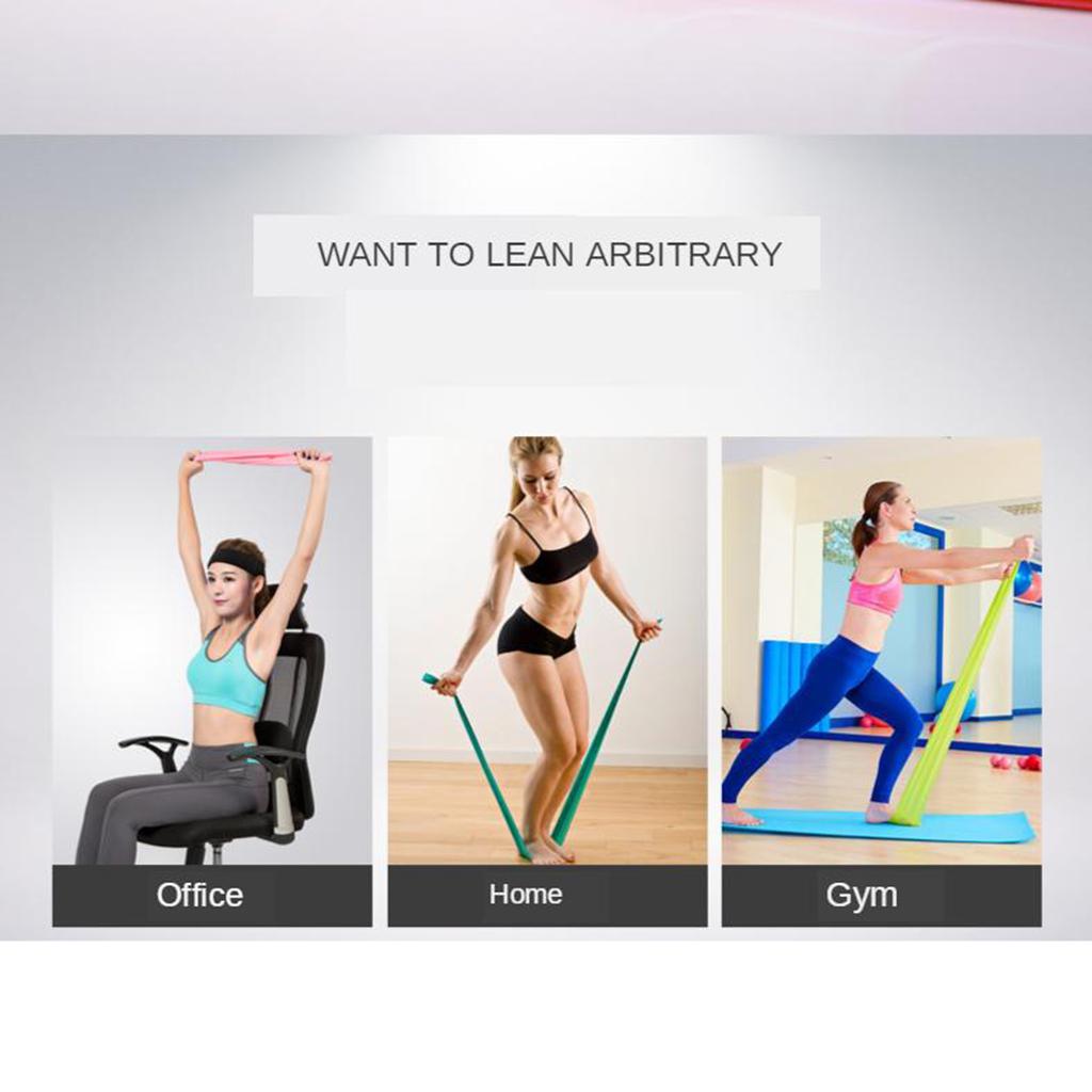 Długie taśmy do ćwiczeń TPE, z – Pilates Yoga Core recenzja i cena