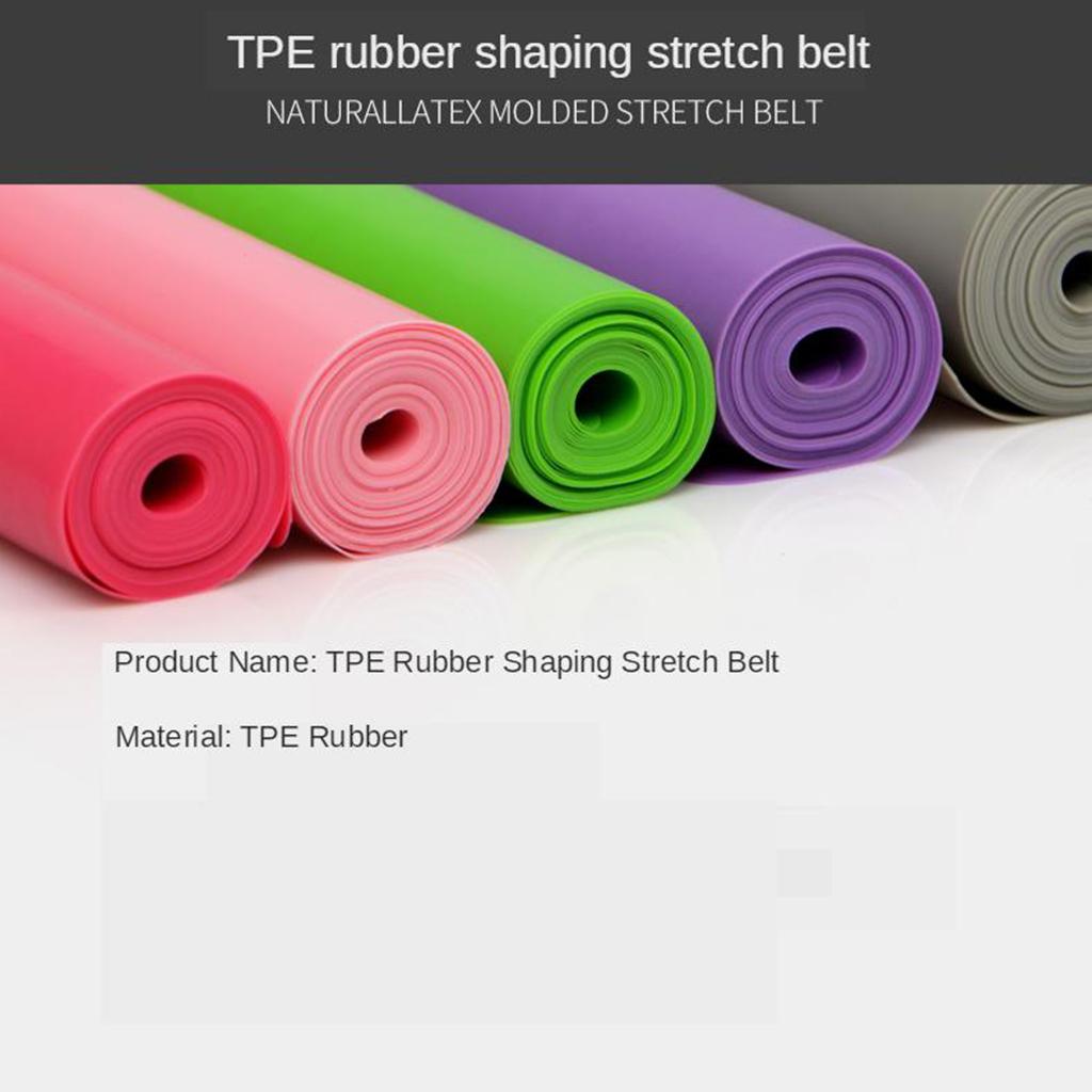 Długie taśmy do ćwiczeń TPE, z – Pilates Yoga Core recenzja i cena
