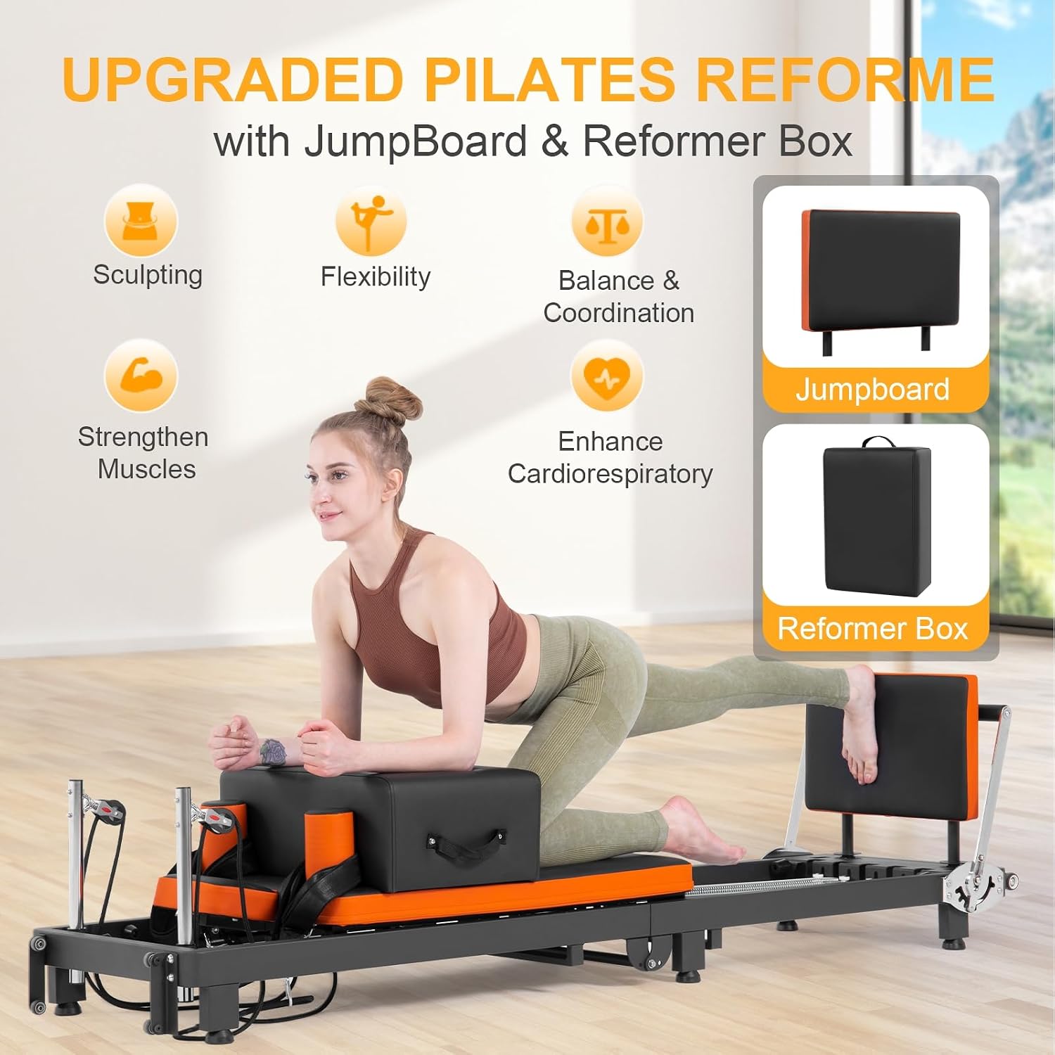 Reformer Pilates, składany spr – Pilates Reformer Spring recenzja i cena