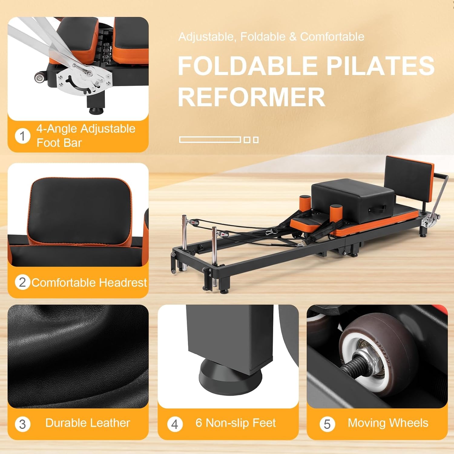 Reformer Pilates, składany spr – Pilates Reformer Spring recenzja i cena