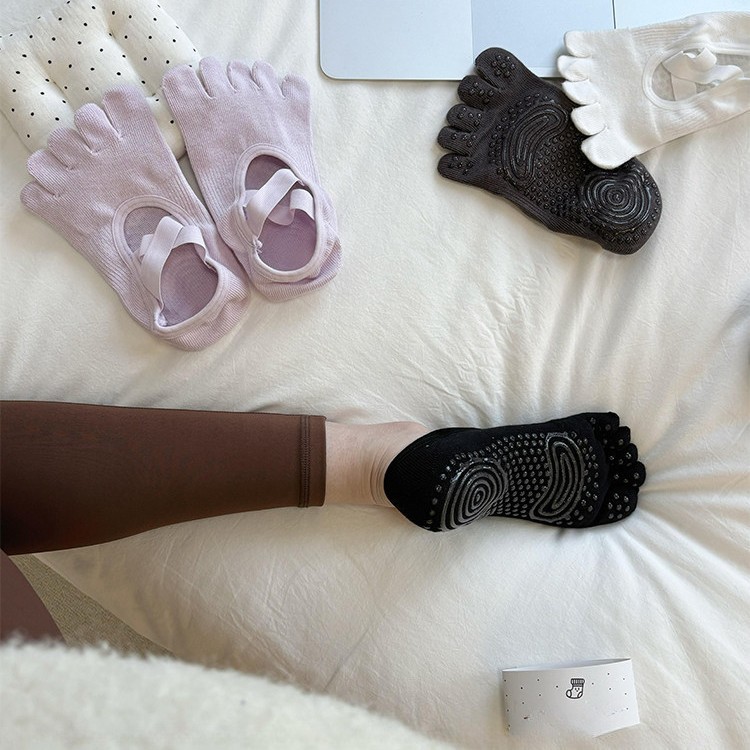 Damskie skarpety do jogi z krz – Pilates Yoga Grip Socks recenzja i cena
