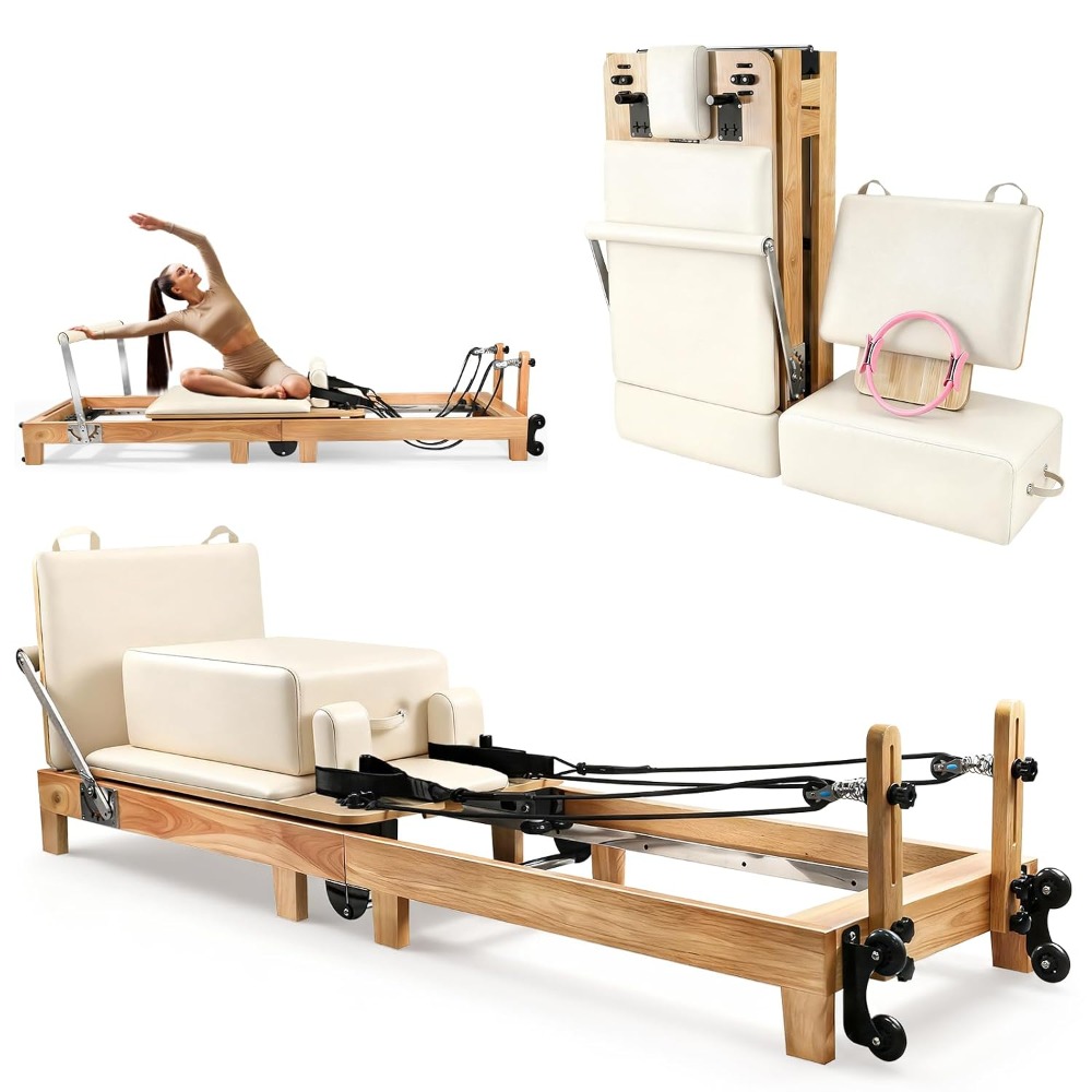 Składany drewniany reformer do – Pilates Reformer Spring recenzja i cena