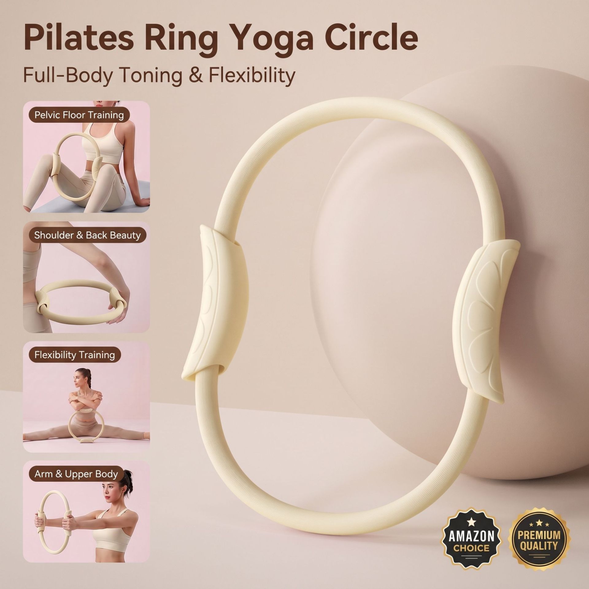 Pierścień do pilatesu, pierści – Pilates Yoga Resistance Ring recenzja i cena