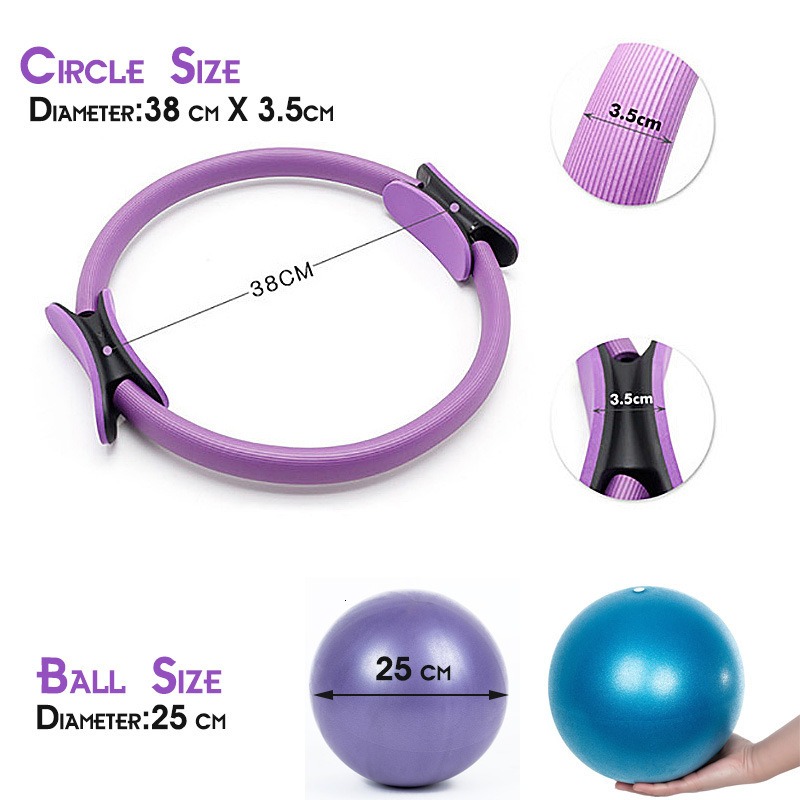 Zestaw do jogi i pilates: pier – Pilates Yoga Resistance Ring recenzja i cena
